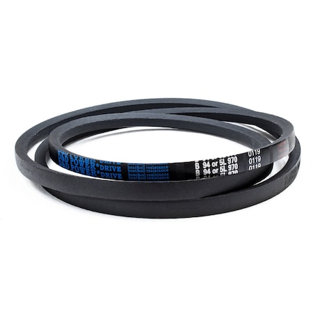 D&D B94/5L970 Classical V-Belt, 97 in Outside Length, 21/32 in Top Width, 1 Ribs B94/5L970